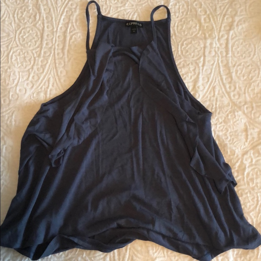 Express blue tank